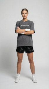 Relentless vrouw tshirt grijs8