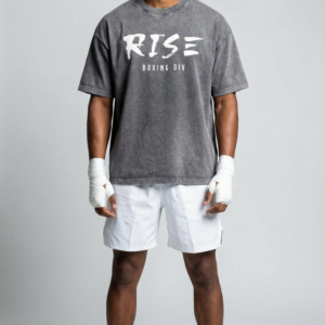 Rise Boxing Div Faded grey T-shirt