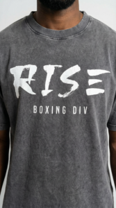 Rise Faded grey close up t-shirt